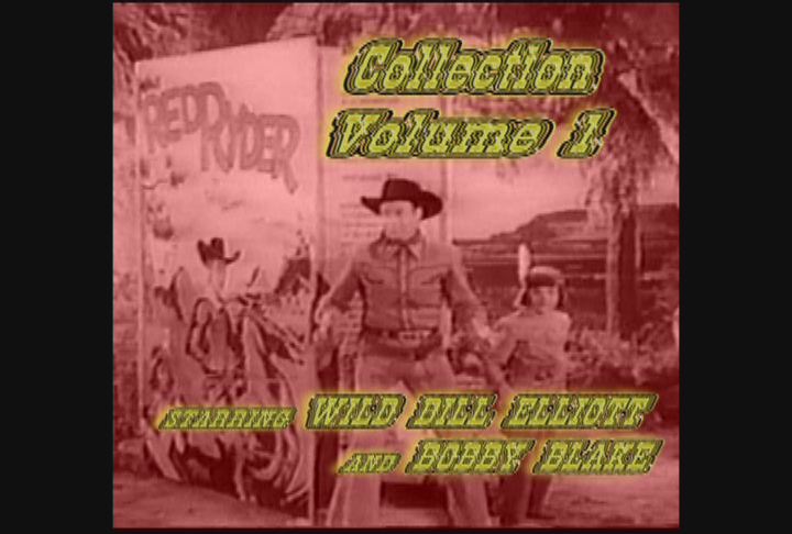Wild Bill Elliott Red Ryder I ~ 2 DVD ~ 4 Great Westerns